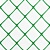 Сетка заборная З-40, ячейка 40x40мм, рулон 1,5x10м, зеленая