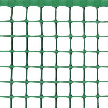 Сетка садовая Ф-20, ячейка 20x20мм, рулон 1x10м, зеленая