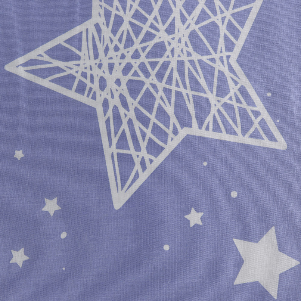 Бязь Премиум, 135-140 г/м2, ш. 220 см, с рисунком, звезды