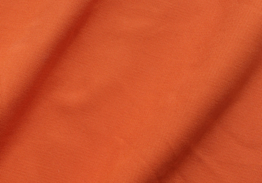 Саржа костюмная, оранжевая