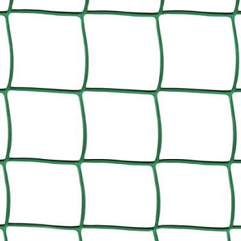 Сетка садовая Ф-83, ячейка 83x83мм, рулон 1x20м, хаки