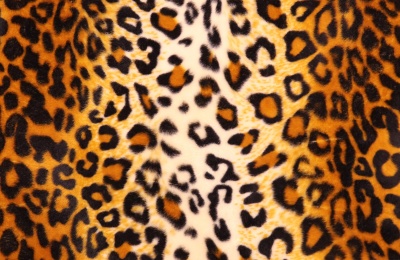Мех искусственный Леопард рыжий, ш. 150 см, пл. 300г/м2, цена 708 руб