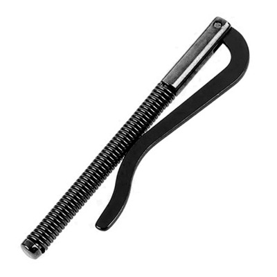 Зажим для денег, 75 мм, блэк никель, цена 127.50 руб