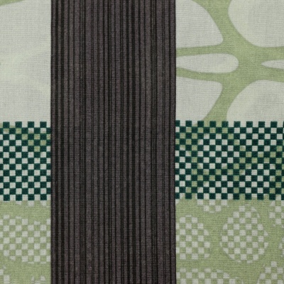 Бязь Премиум, 135-140 г/м2, ш. 220 см, с рисунком, зеленая, цена 347 руб