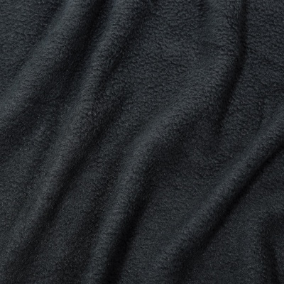 Флис, 280 г/м2, ш. 1.5 м, черный, цена 