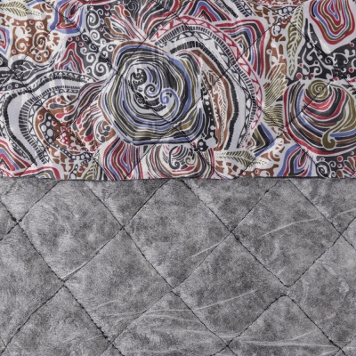 Стежка прошитая 3-х слойная на утеплителе, 250 г/м2, ш. 150 см, с рисунком, цена 262.50 руб