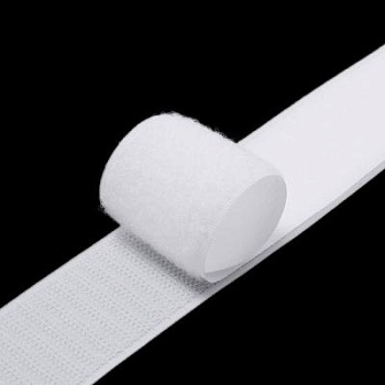 Липучка, 40 мм, белая