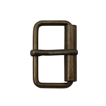 Пряжка роликовая, под ремень 30 мм, антик