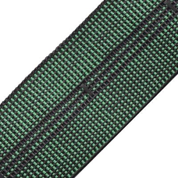 Мебельная эластичная резиновая лента В350, 5/50, зеленая