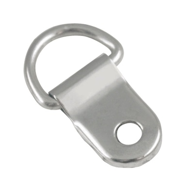 Шлёвка-петля 121, никель, цена 14 руб