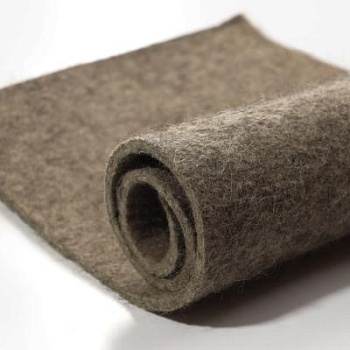 Войлок тонкошерстный ТПр «А», 6 мм, ГОСТ 288-72