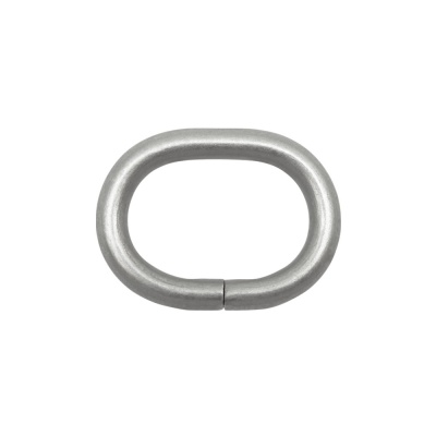 Рамка-овал, под ремень 20 мм, матовый никель, цена 