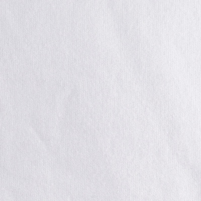 Полотно трикотажное Футер, 190-220 г/м2, белый, цена 