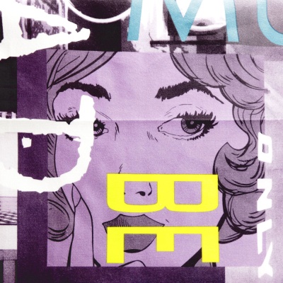 Принт на велюре W-110-3, ш. 145 см, цена 492.50 руб