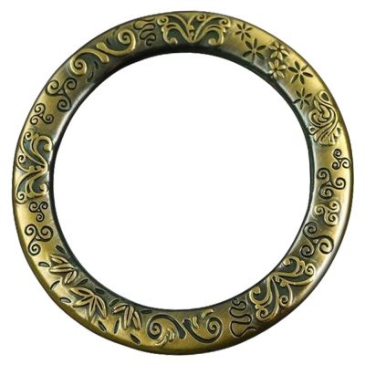 Кольцо декоративное 165О, d 38 мм, антик, цена 150 руб