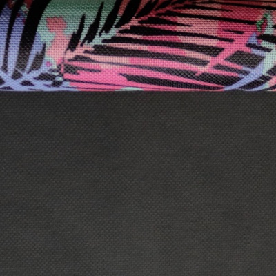 Ткань тентовая 600D, 400 г/м2, ш. 150 см, принт Листья цветные, цена 450 руб