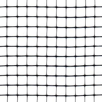 Сетка пластиковая Универсал М, ячейка 13x15мм, рулон 2x100м, черная