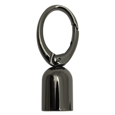 Ручкодержатель 1832Л с карабином, 61 мм, блэк никель, цена 