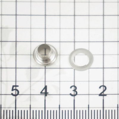 Люверс, 4.6 мм, никель, цена 