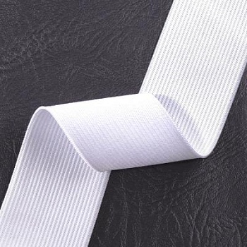 Резинка, 40 мм, белая