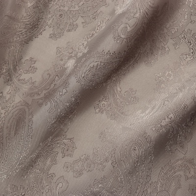 Подкладка жаккардовая «Огурцы», 210Т, ш. 150 см, бежевая, цена 372 руб