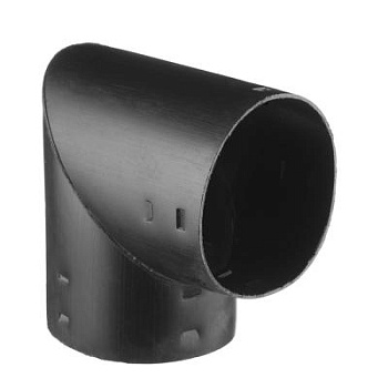 Отвод d=160 для дренажных труб, (на 90°)