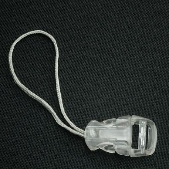 Фастекс МФ-К 067, под ремень 10 мм, прозрачный