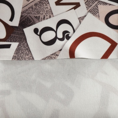 Принт на велюре W-106-2, ш. 145 см, цена 492.50 руб