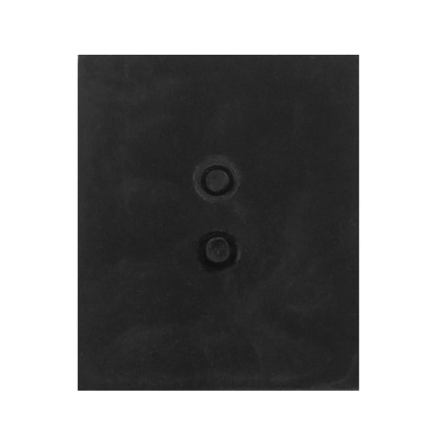 Пукля-ножка Ежик, для сумки, черная, цена 8.50 руб