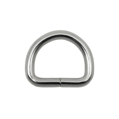 Полукольцо, под ремень 20 мм, никель, цена 19.50 руб