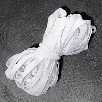 Резинка бельевая, 8 мм, белая