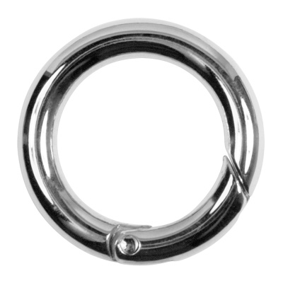 Кольцо-карабин 058О, d 26 мм, никель, цена 