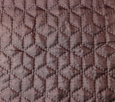 Стежка термическая Цветок на синтепоне, 100 г/м2, ш. 150 см, т.серая, цена 213.50 руб