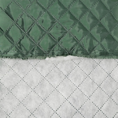 Стежка термическая на синтепоне, 100 г/м2, ш. 150 см, темно-зеленая, цена 213.50 руб