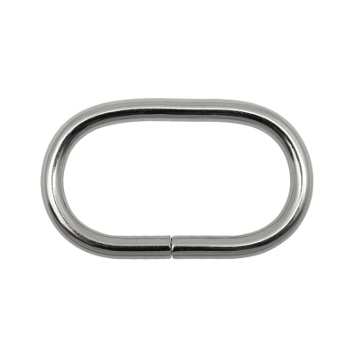 Рамка-овал, под ремень 38 мм, никель, цена 26.50 руб
