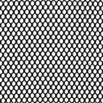 Сетка «Соты», подкладочная, ширина 1,5 м, чёрная