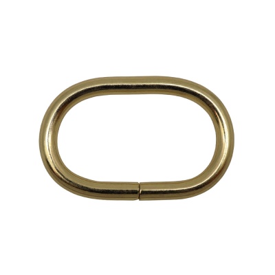 Рамка-овал, под ремень 32 мм, золото, цена 