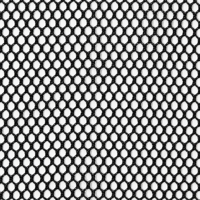 Сетка подкладочная Соты, ш. 150 см, черная, цена 470.50 руб