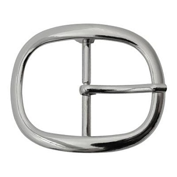 Пряжка В5833, под ремень 40 мм, никель