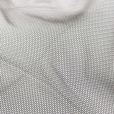 Сетка москитная трикотажная, 50 г/м2, ш. 150 см, черная, цена 144.50 руб