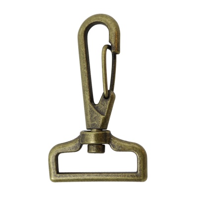 Kарабин ZH-482, под ремень 25 мм, антик, цена 46 руб