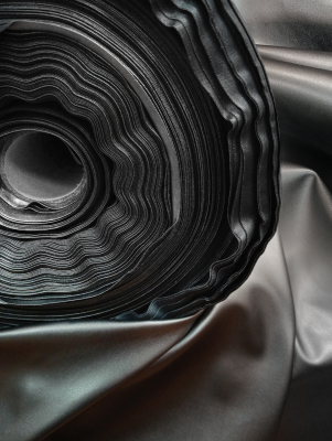 Кожзам-стрейч XF-002 (алюминий), шир. 1.4м,  пл.215 гр/м2, цена 