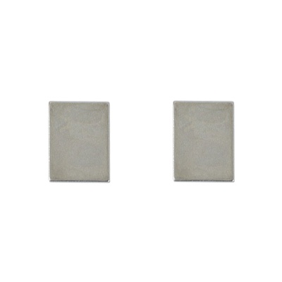 Кнопка магнитная, 15x20 мм, потайная, прямоугольная, цена 79 руб