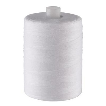 Нитки 45ЛЛ, лавсан, 2500 м, белые