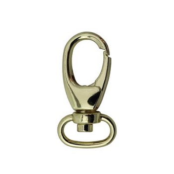 Карабин РМ07 НМ01, под ремень 13 мм, золото