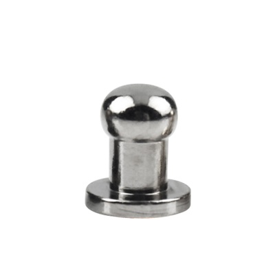 Кнопка кобурная 7058, никель, цена 31.50 руб