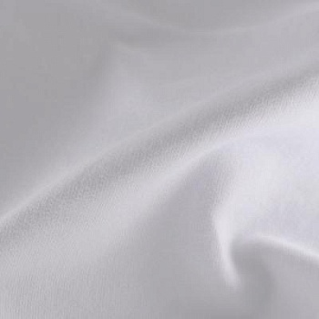 Полотно трикотажное Футер, 160-240 г/м2, белый, смесовая