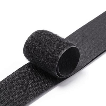 Липучка, 40 мм, черная