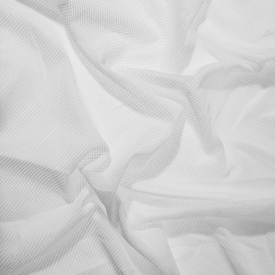 Сетка трикотажная, 60 г/м2, ш. 150 см, белая, цена 277.50 руб