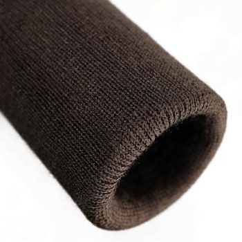 Манжет, коричневый, ширина 6 см